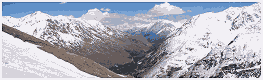 4.81 Mb 2621x768 Панорамный снимок на Баксанское ущелье